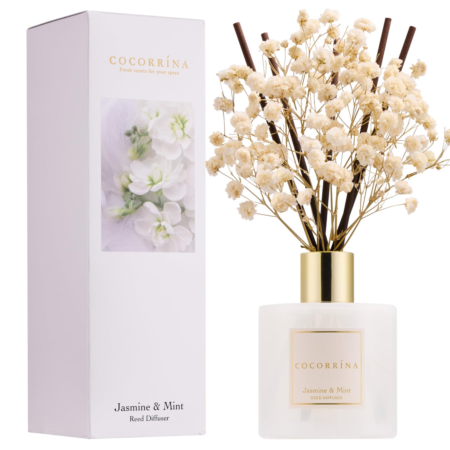 Cocorrína Clean Linen Reed Diffuser 6.7oz