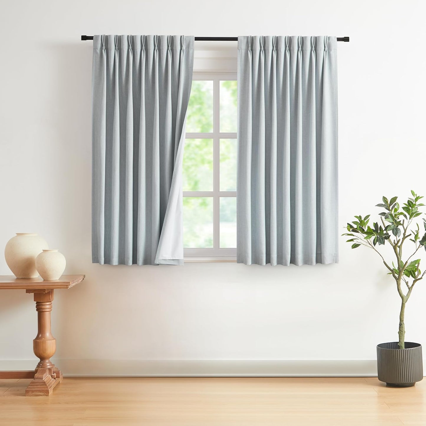 Vision Home Blackout Curtains 40x84" 2 Panels