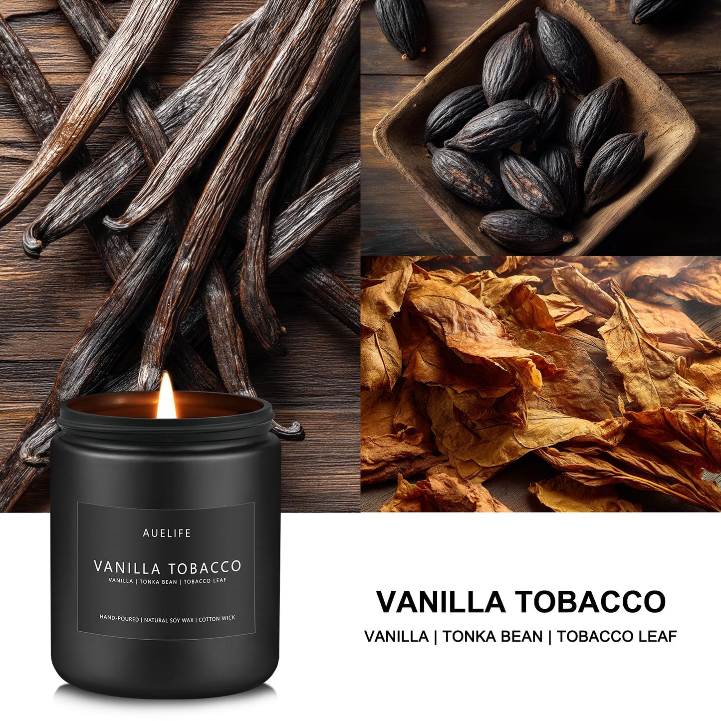 Men’s 4-Pack Scented Candle Set