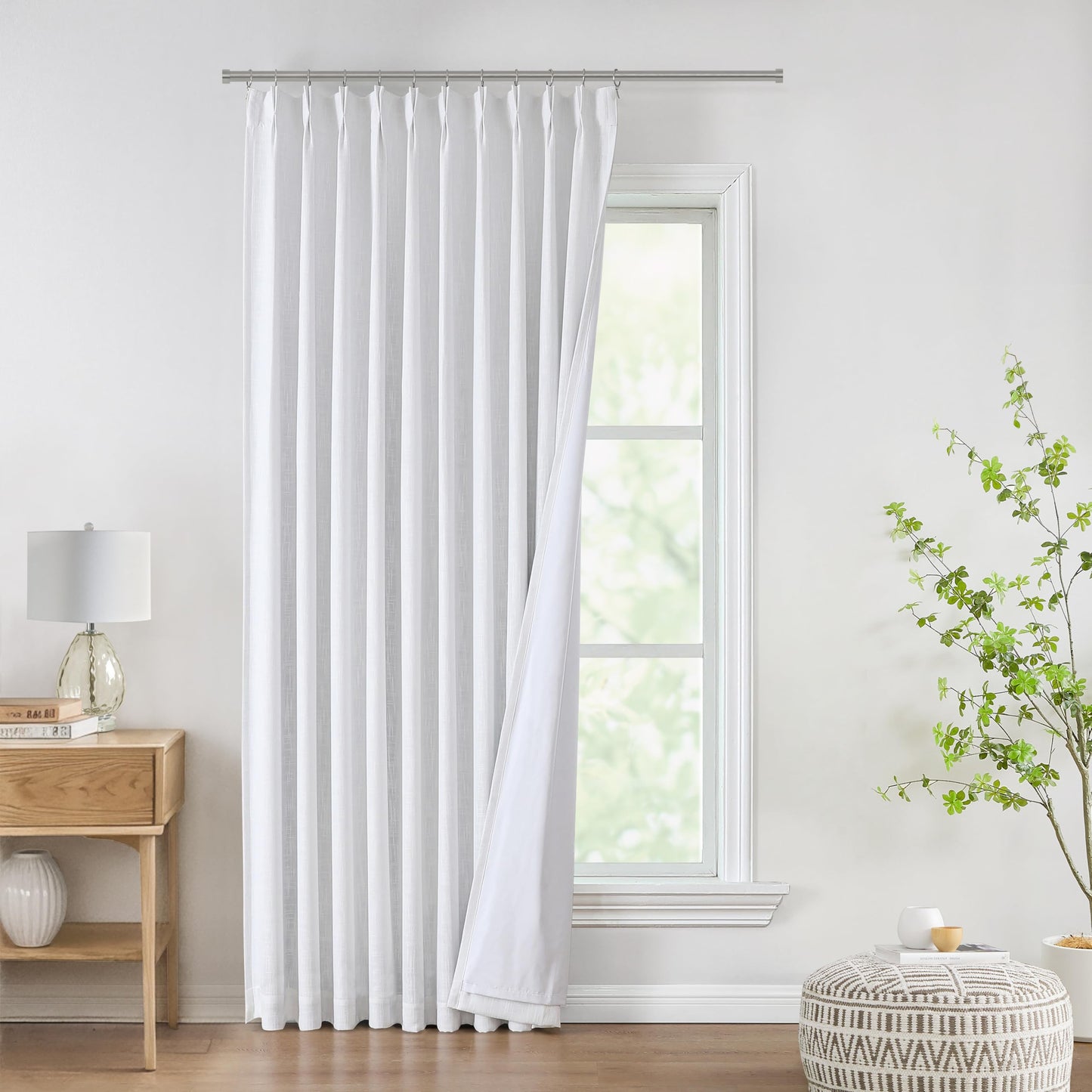 WEST LAKE Blackout Curtains 40x90" Blue, 2 Panels