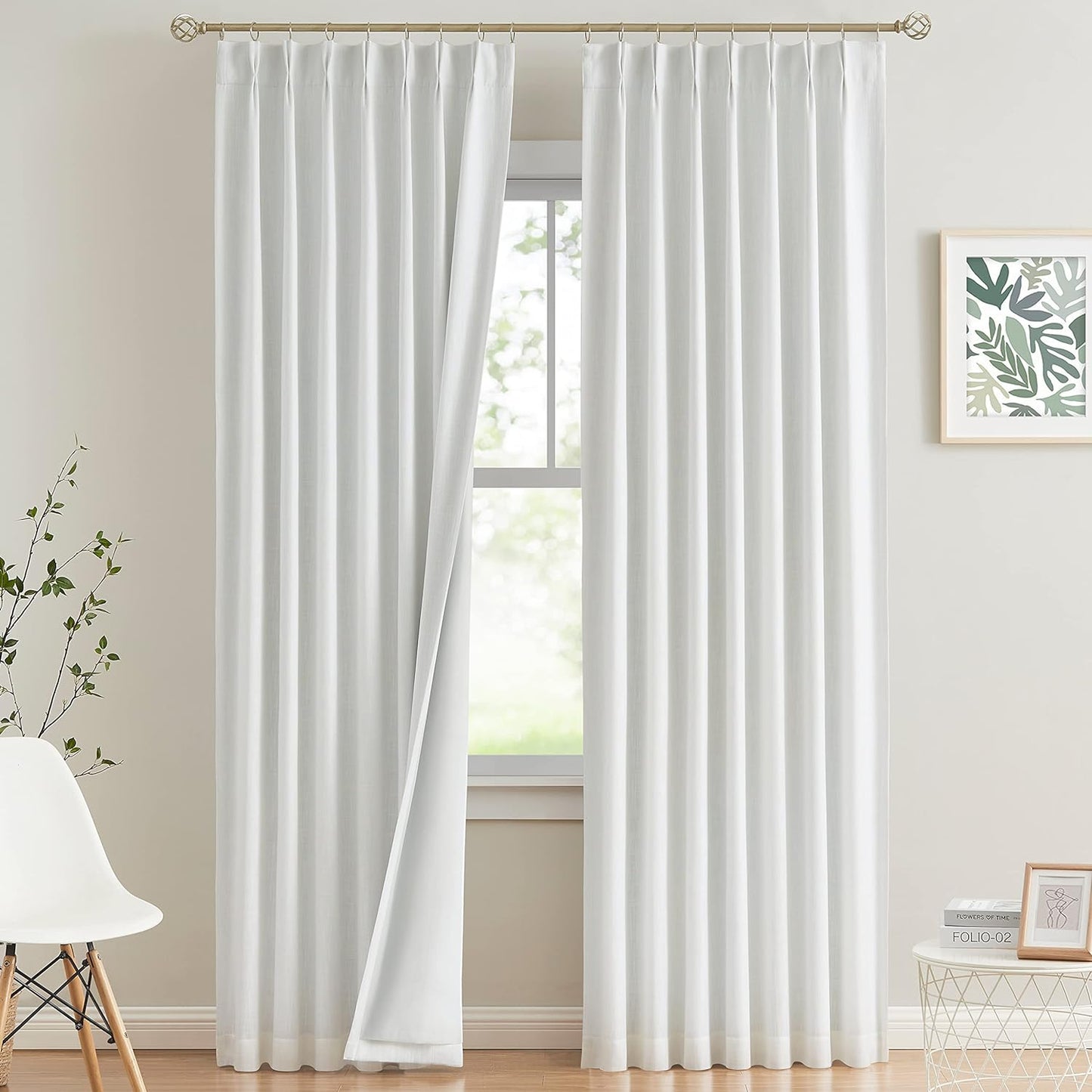 Vision Home Blackout Curtains 40x84" 2 Panels