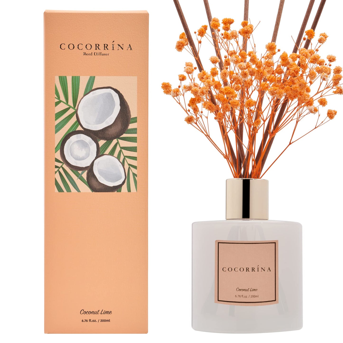 Cocorrína Clean Linen Reed Diffuser 6.7oz