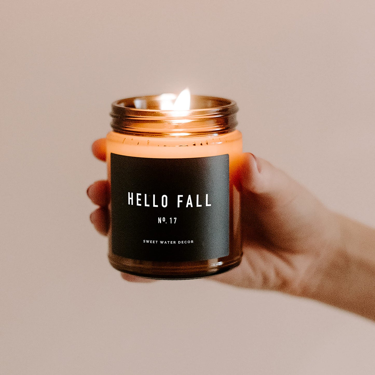 Sweet Water Decor Hello Fall Soy Candle, 9oz