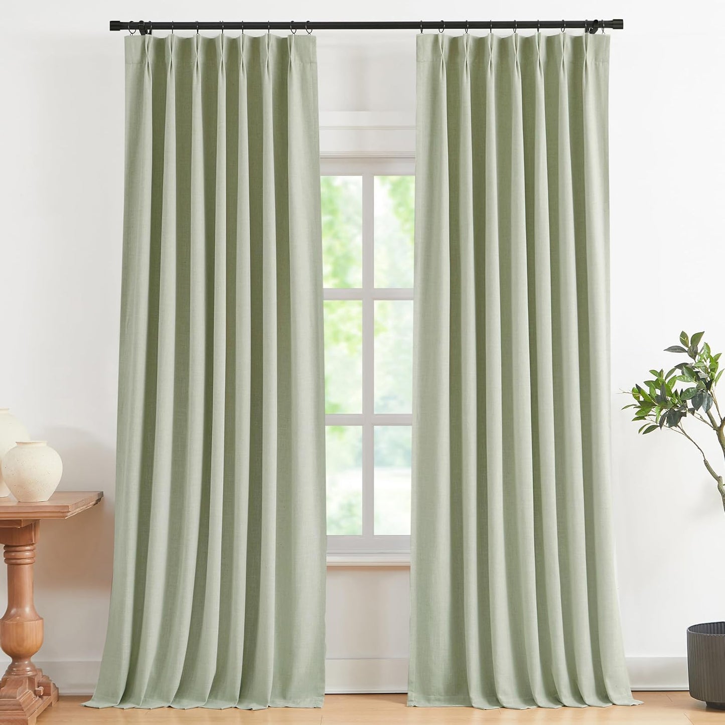 Vision Home Blackout Curtains 40x84" 2 Panels