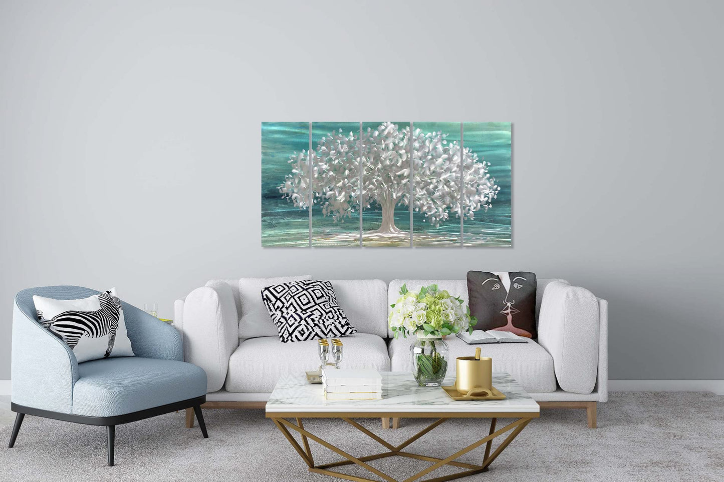 Yihui Tree of Life Art – Silver