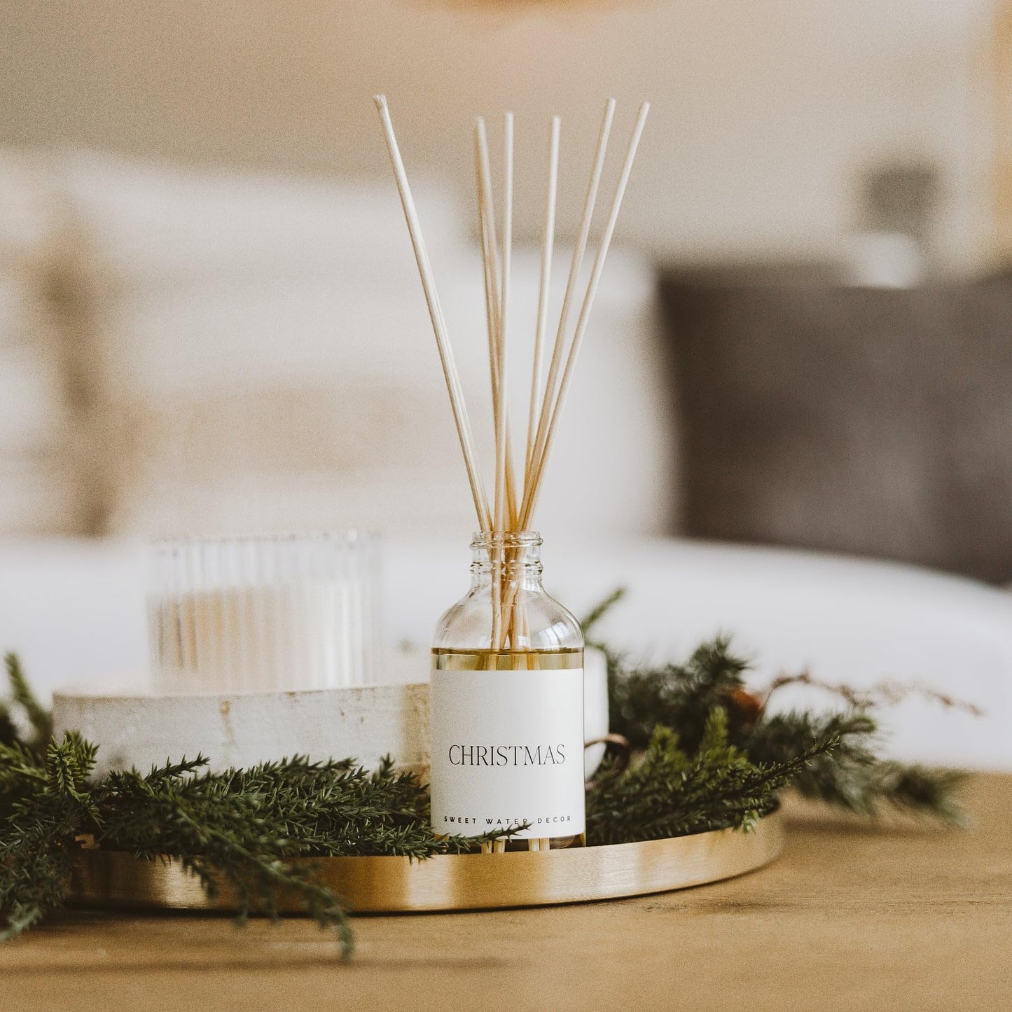 Sweet Water Decor Cashmere Vanilla Reed Diffuser – 3.5oz