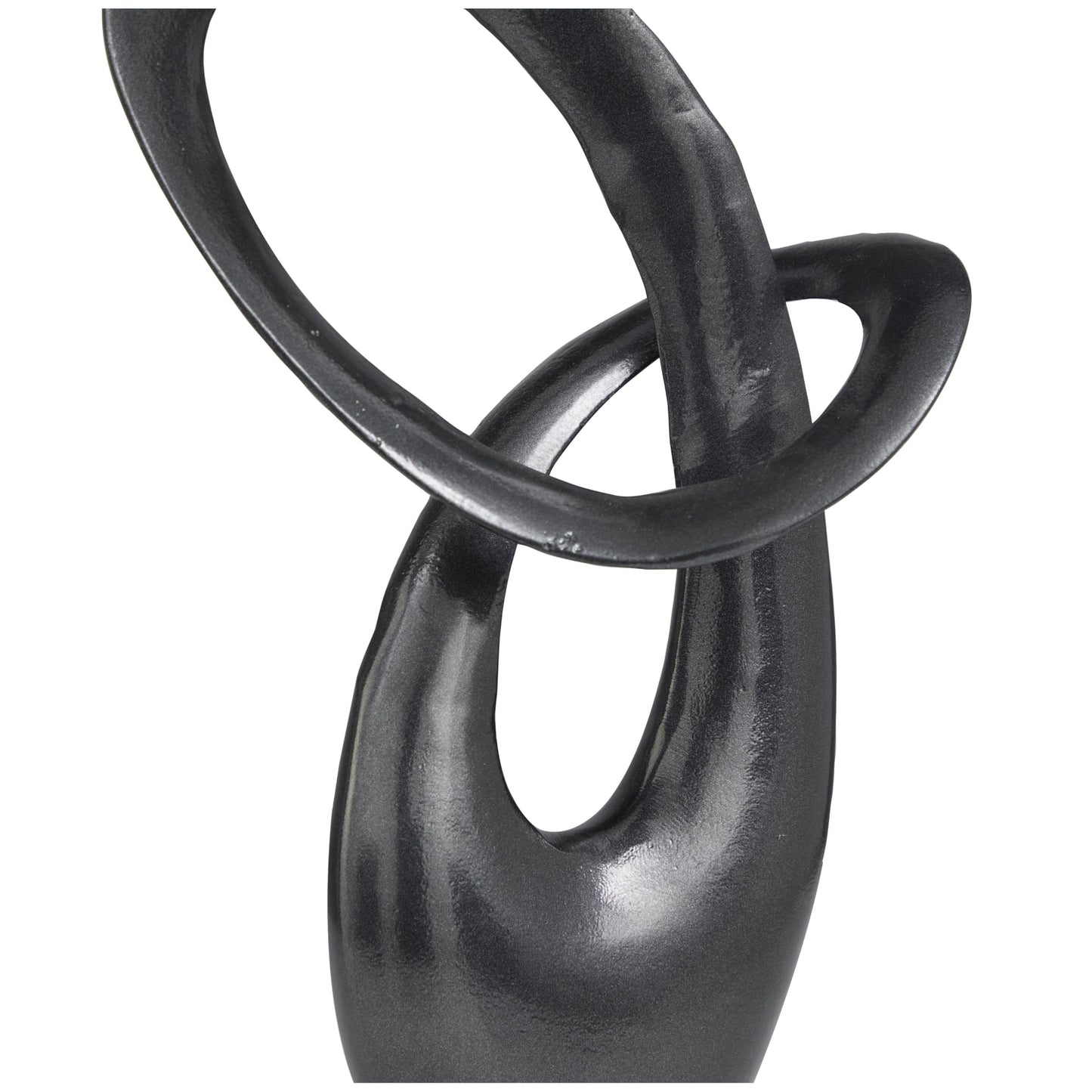 Deco 79 Abstract Sculpture 62" Black
