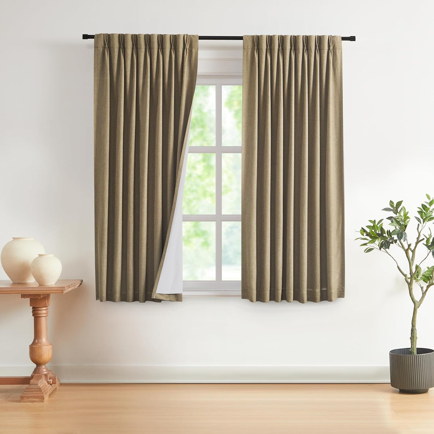 Vision Home Blackout Curtains 40x84" 2 Panels
