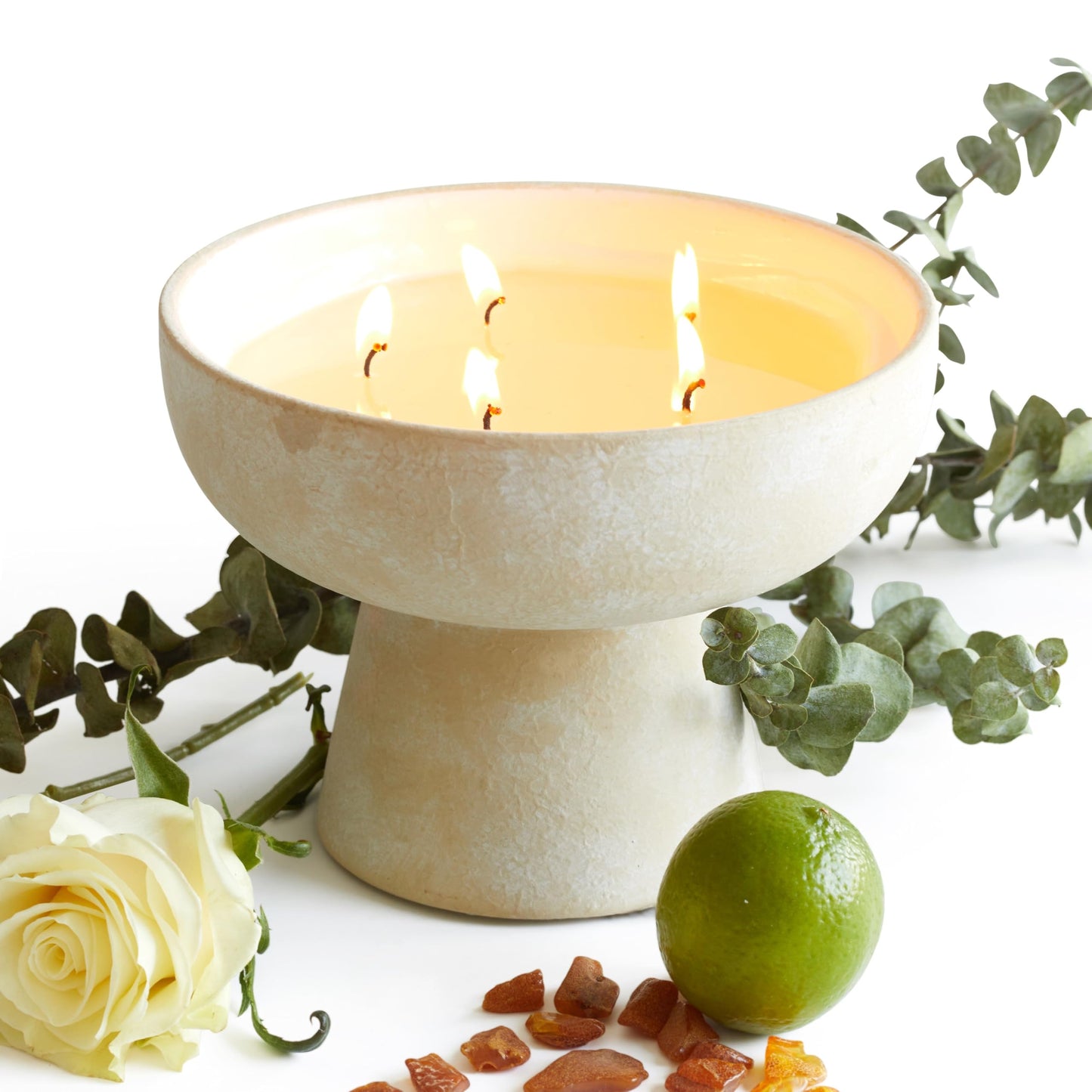 BLUEME 6-Wick Bergamot & Musk Candle