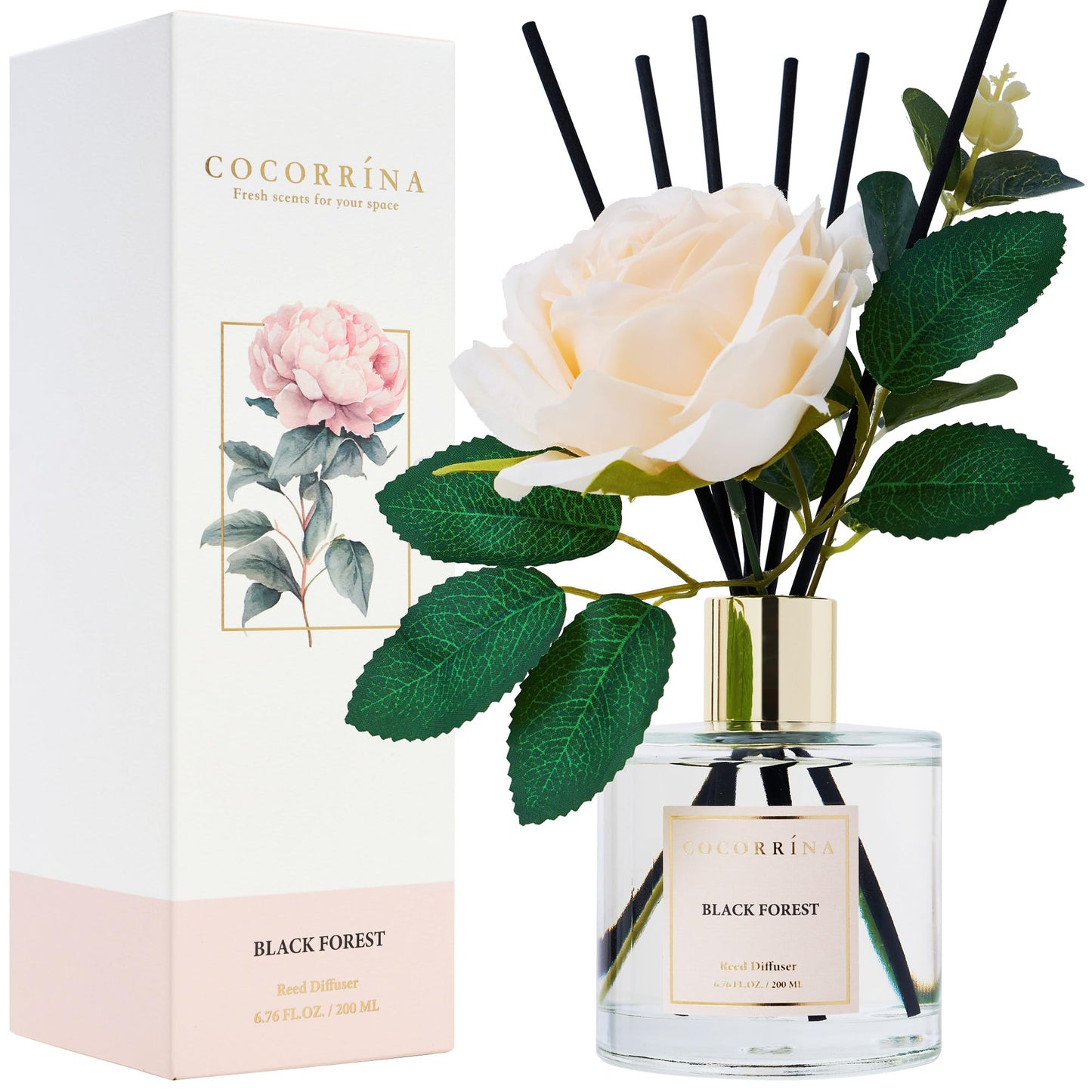 Cocorrína Clean Linen Reed Diffuser 6.7oz