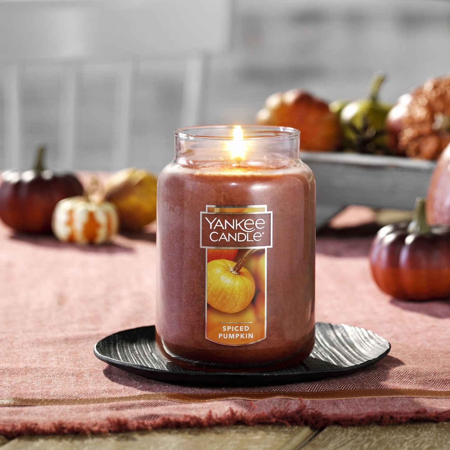 Yankee Candle Spiced Pumpkin, 22oz