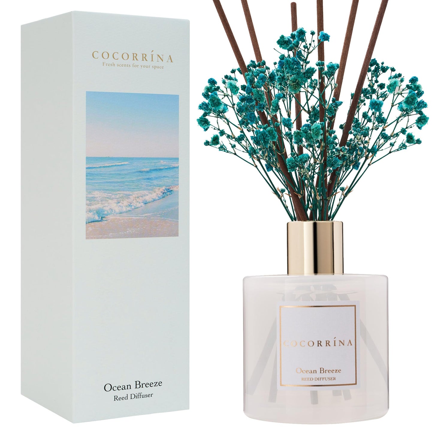 Cocorrína Clean Linen Reed Diffuser 6.7oz