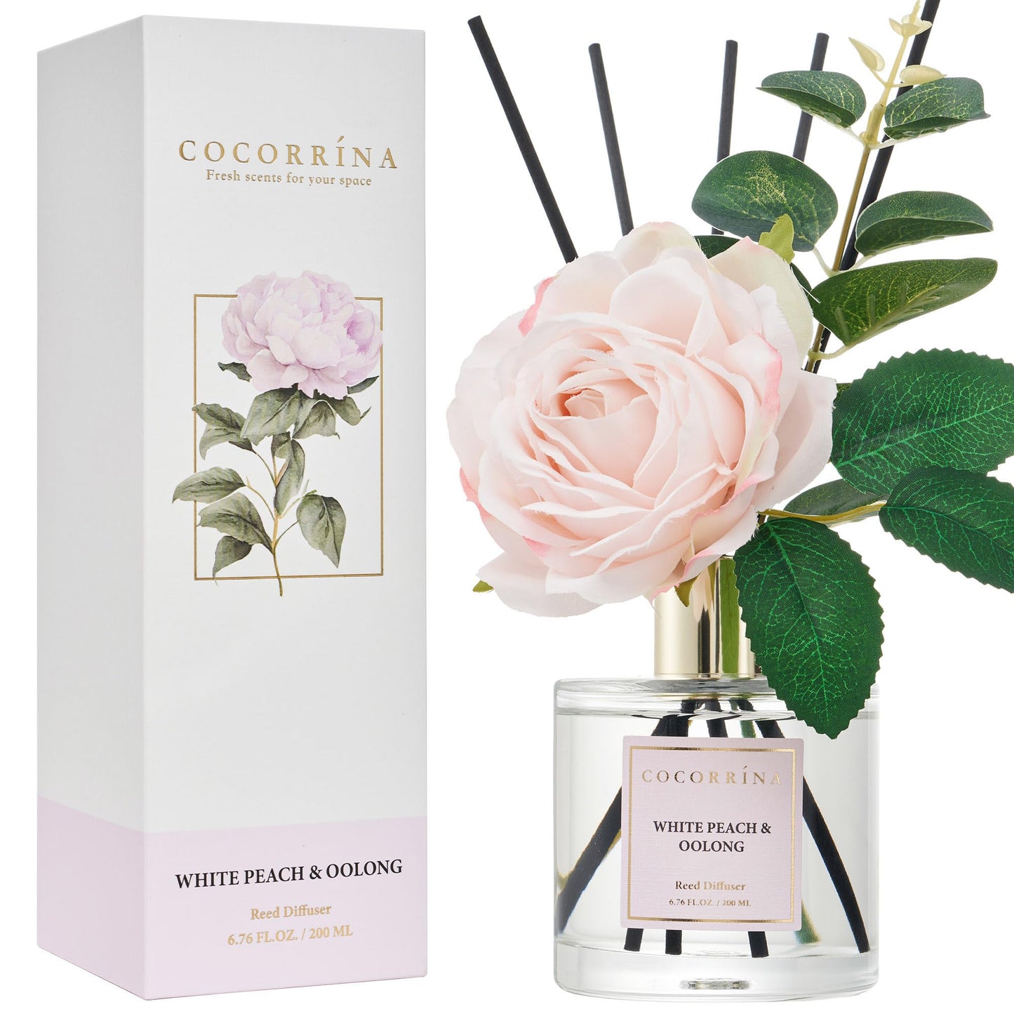 Cocorrína Clean Linen Reed Diffuser 6.7oz