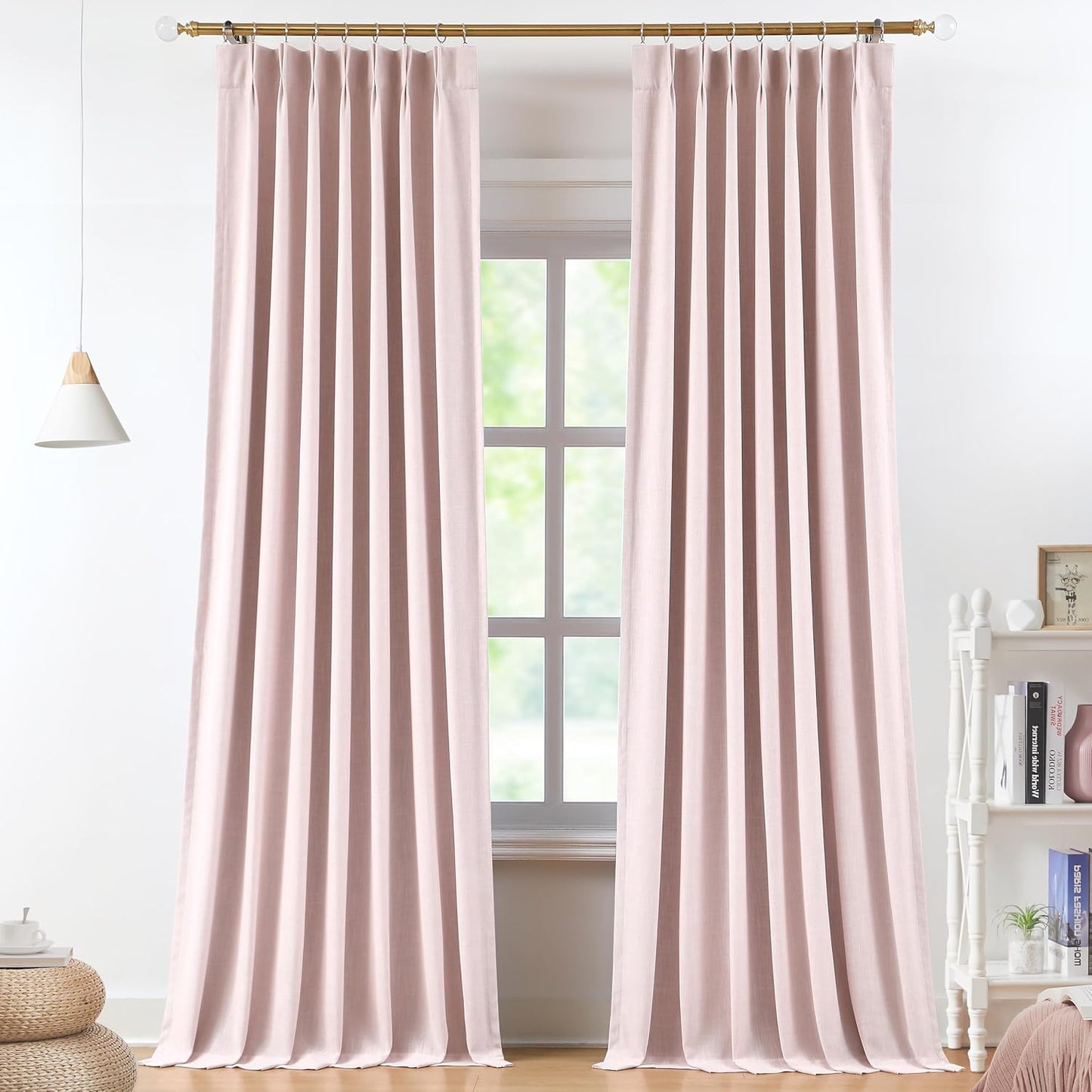 Vision Home Blackout Curtains 40x84" 2 Panels