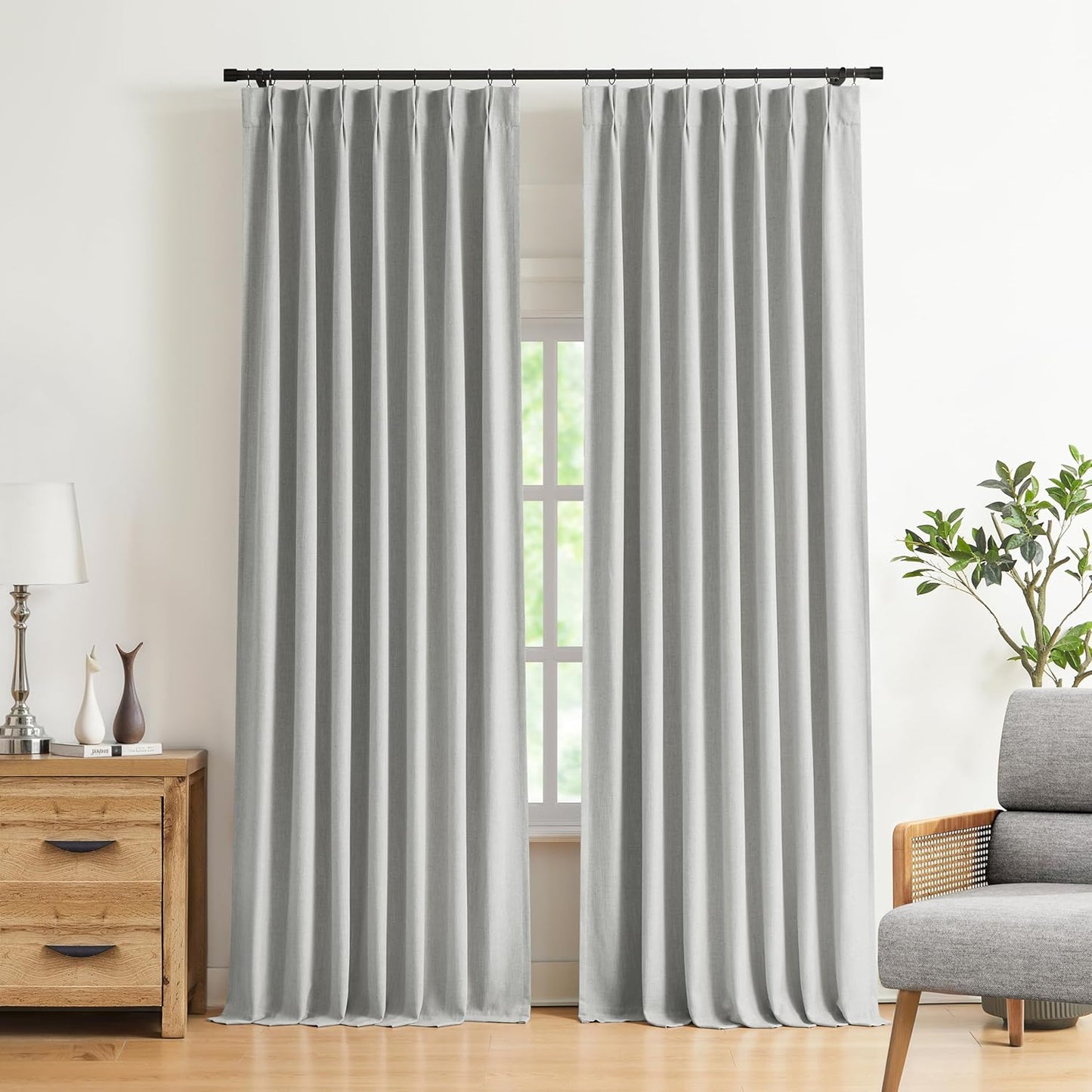 Vision Home Blackout Curtains 40x84" 2 Panels