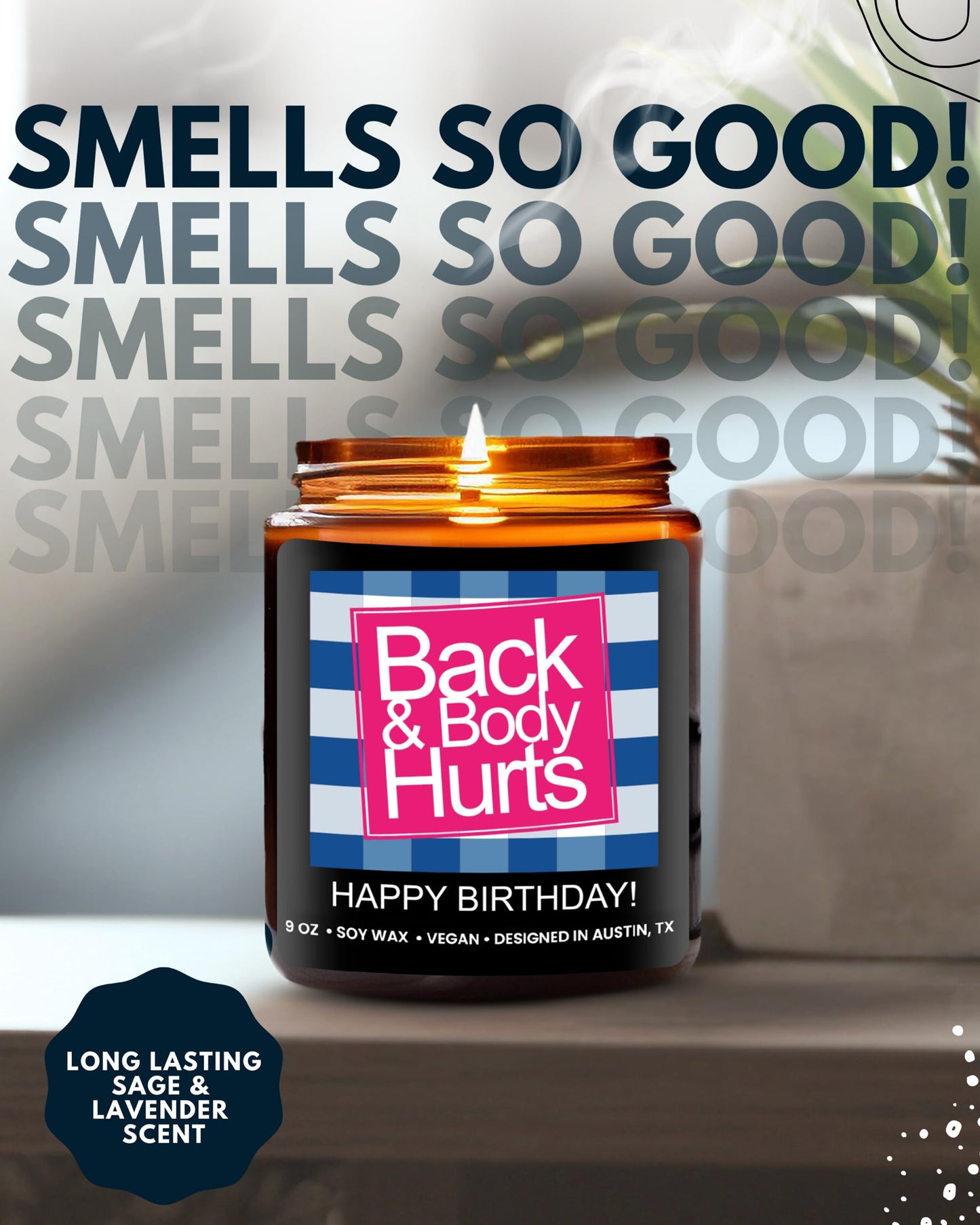 Funny Happy Birthday Candle