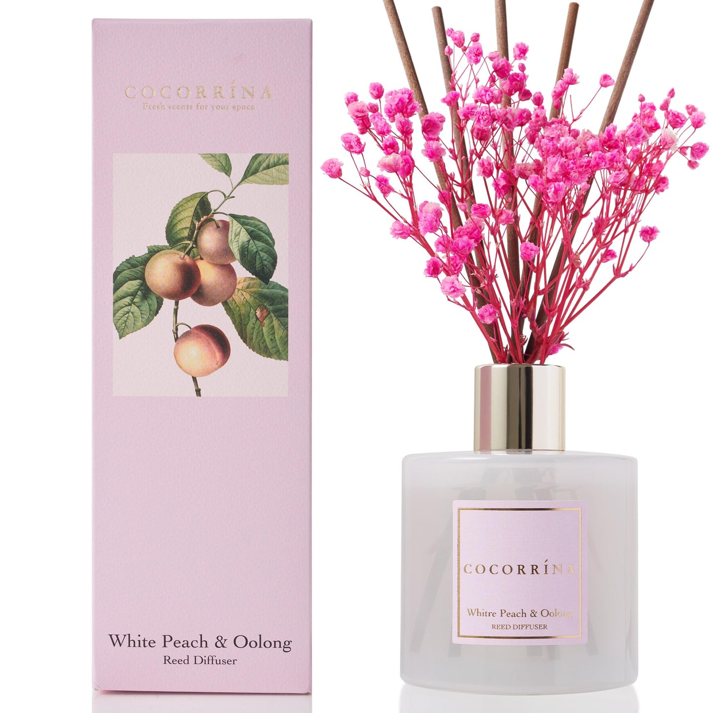 Cocorrína Clean Linen Reed Diffuser 6.7oz