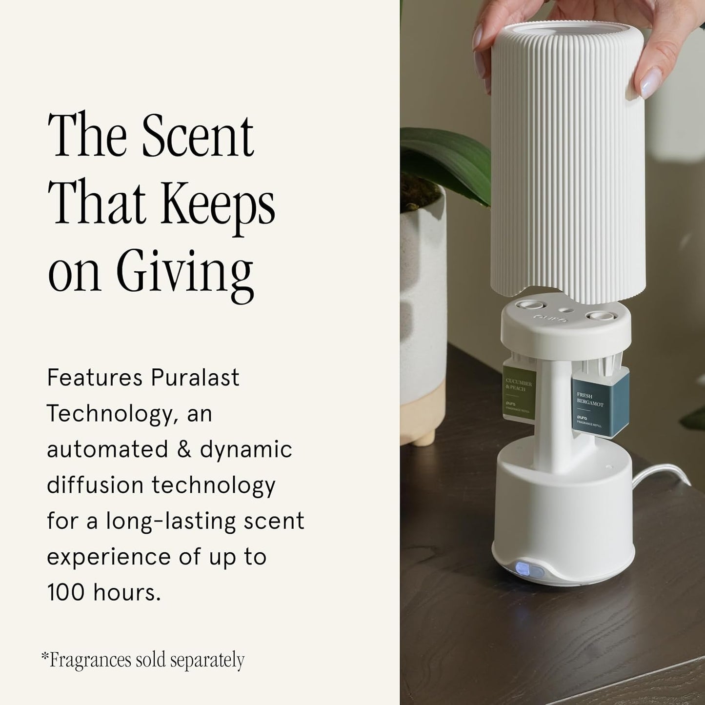 Pura Plus Smart Fragrance Diffuser – White