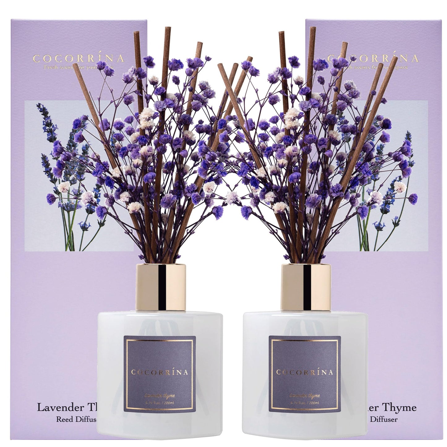 Cocorrína Clean Linen Reed Diffuser 6.7oz