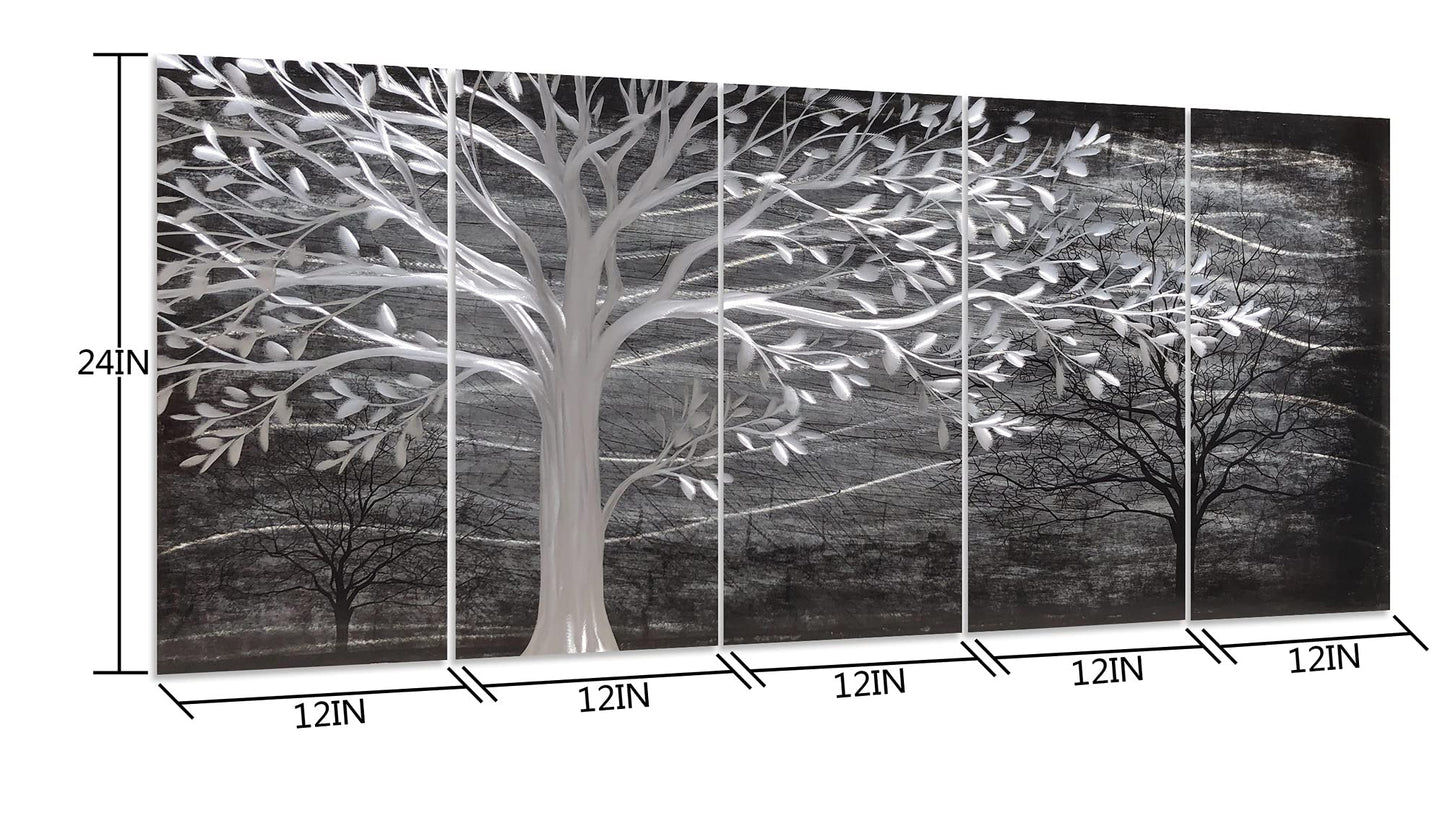 Yihui Tree of Life Art – Silver