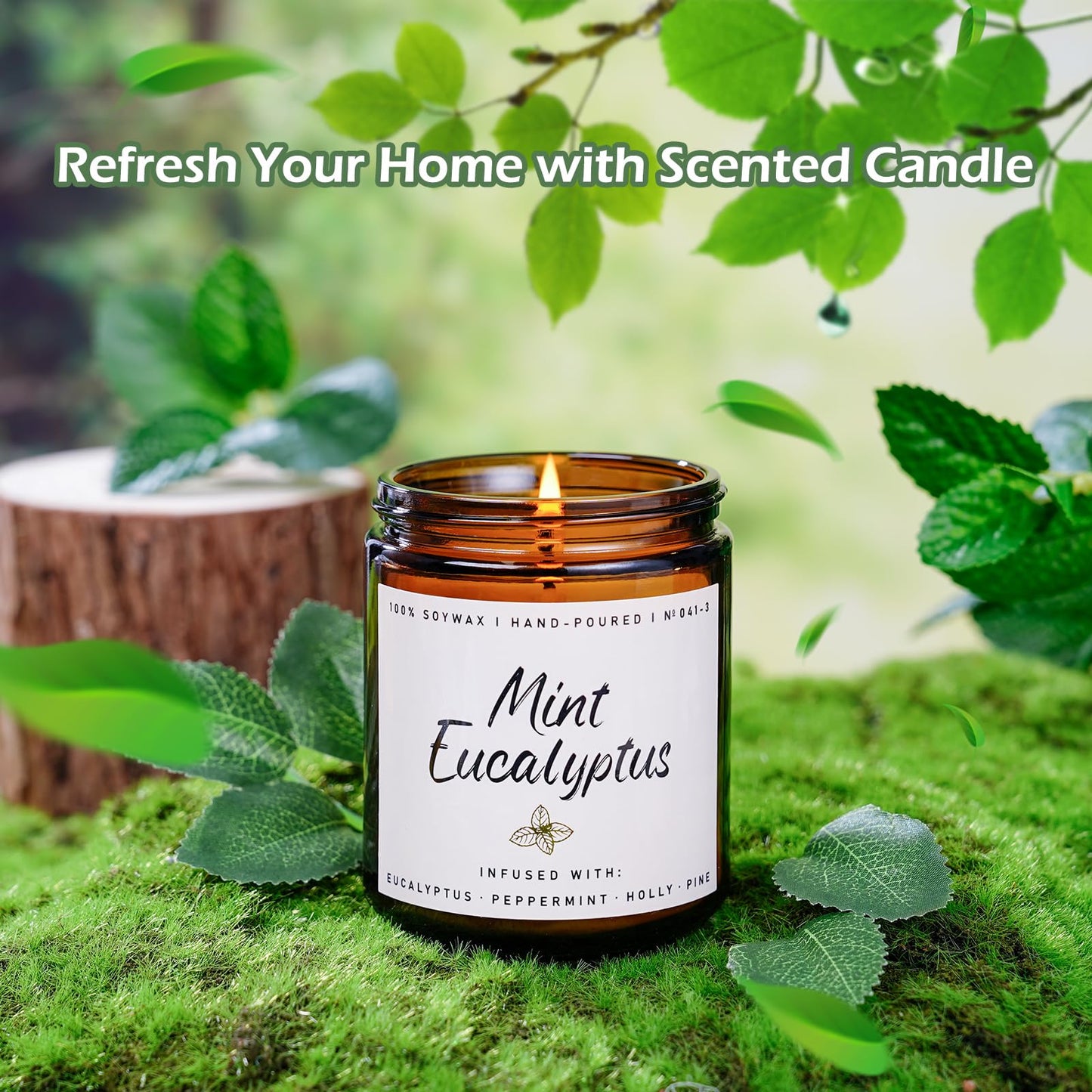 Auelife 4-Pack Fall Scented Candles