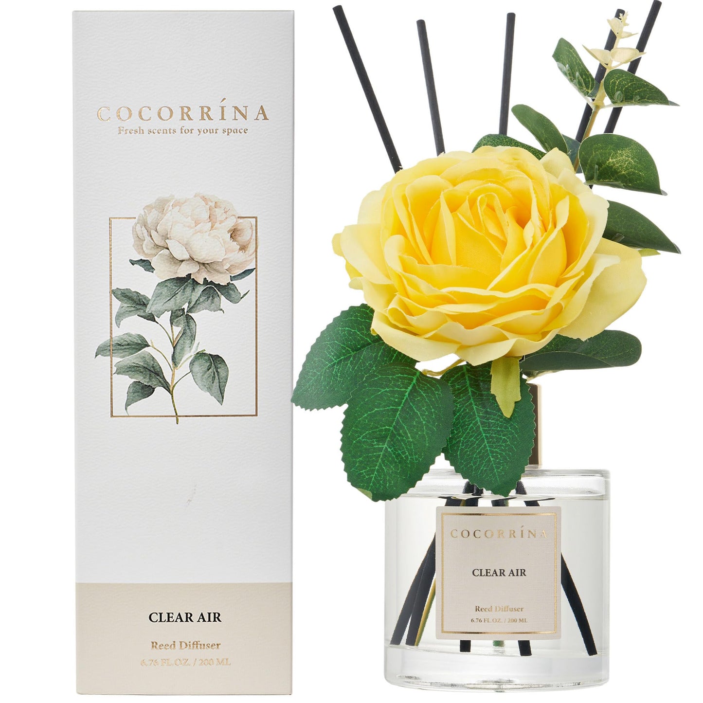 Cocorrína Clean Linen Reed Diffuser 6.7oz