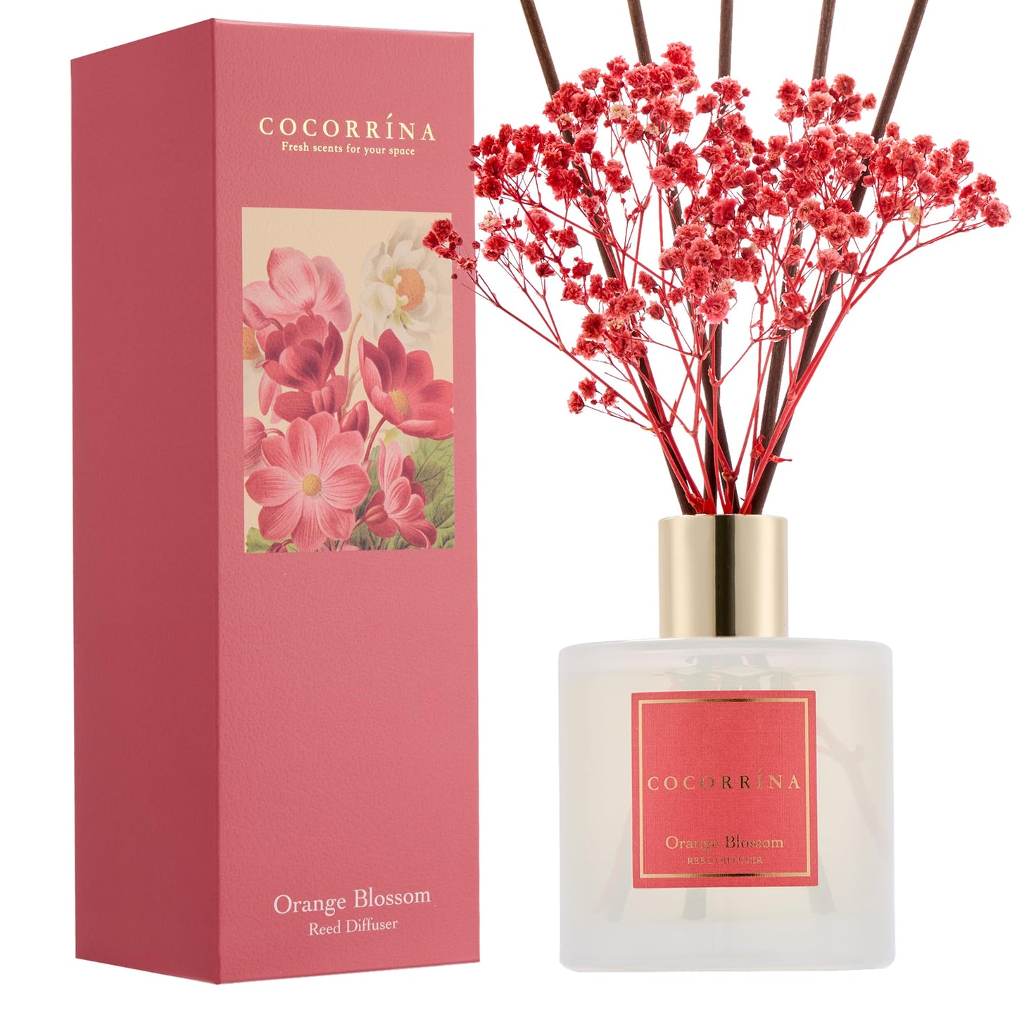 Cocorrína Clean Linen Reed Diffuser 6.7oz