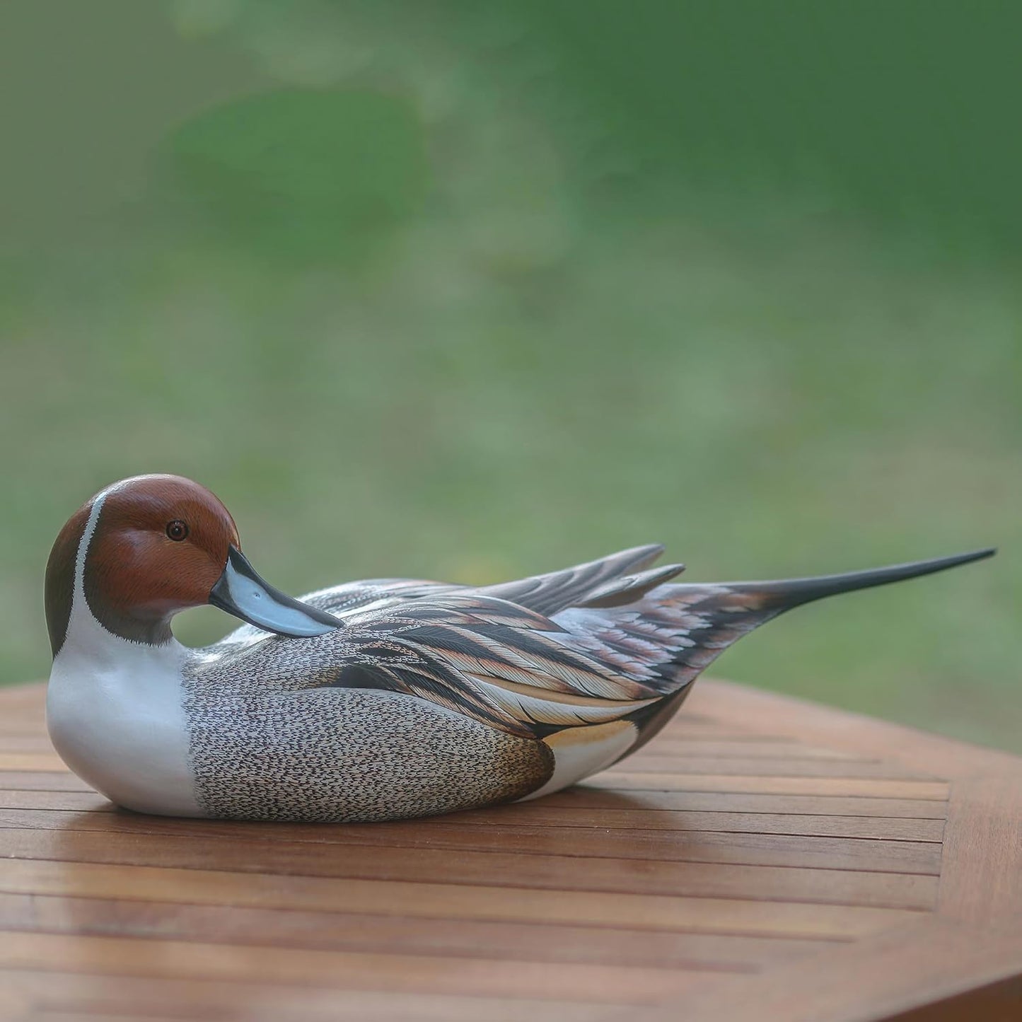 NOVICA Pintail Duck Sculpture 4.9"