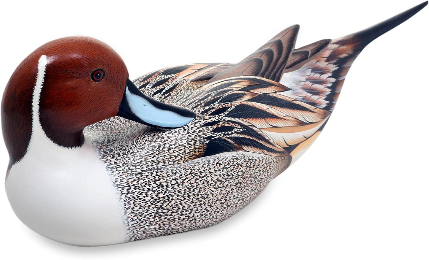 NOVICA Pintail Duck Sculpture 4.9"