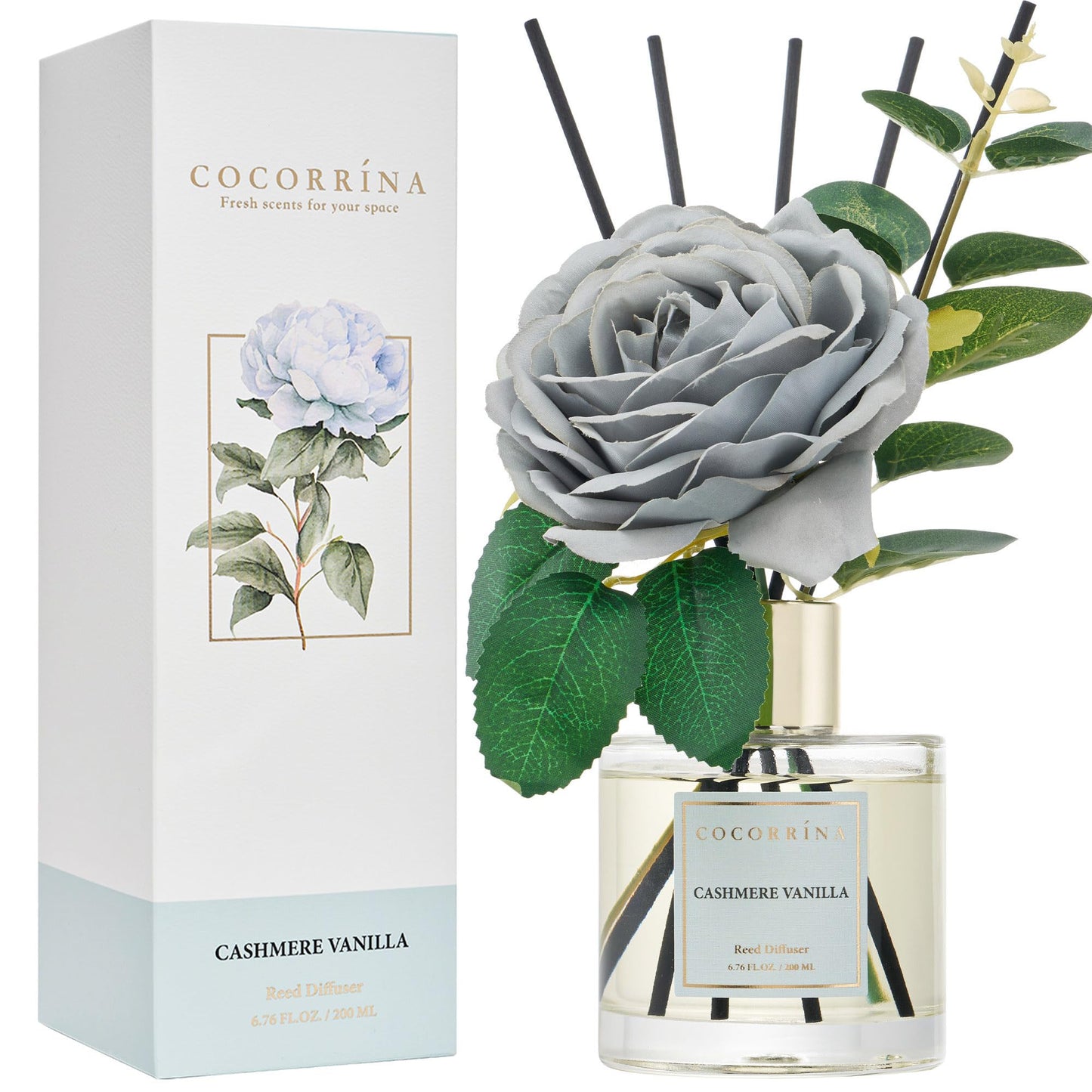 Cocorrína Clean Linen Reed Diffuser 6.7oz