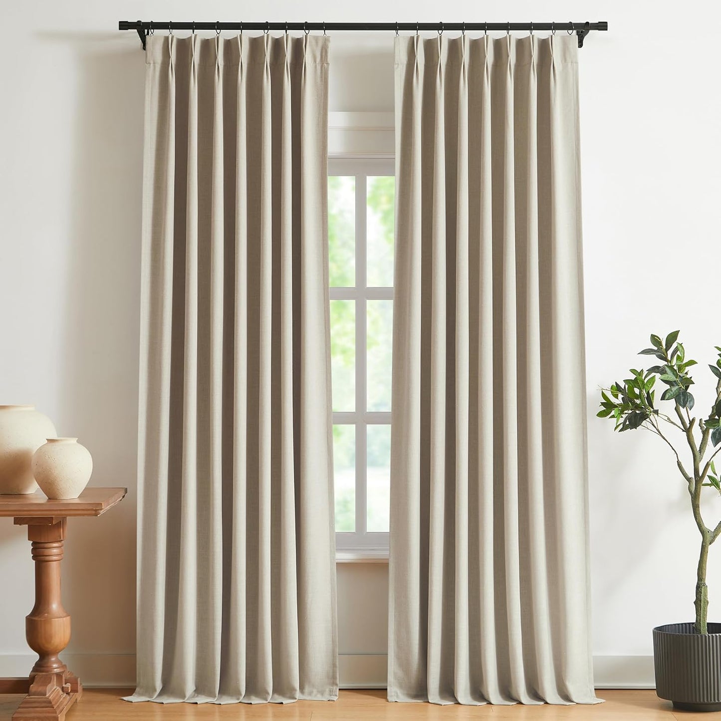Vision Home Blackout Curtains 40x84" 2 Panels