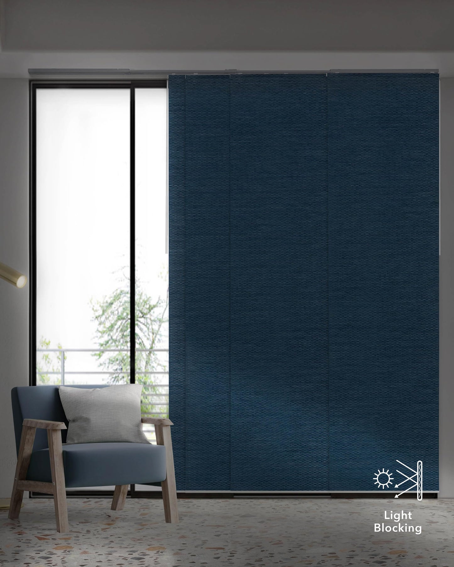 GoDear Design 99.99% Blackout Adjustable Sliding