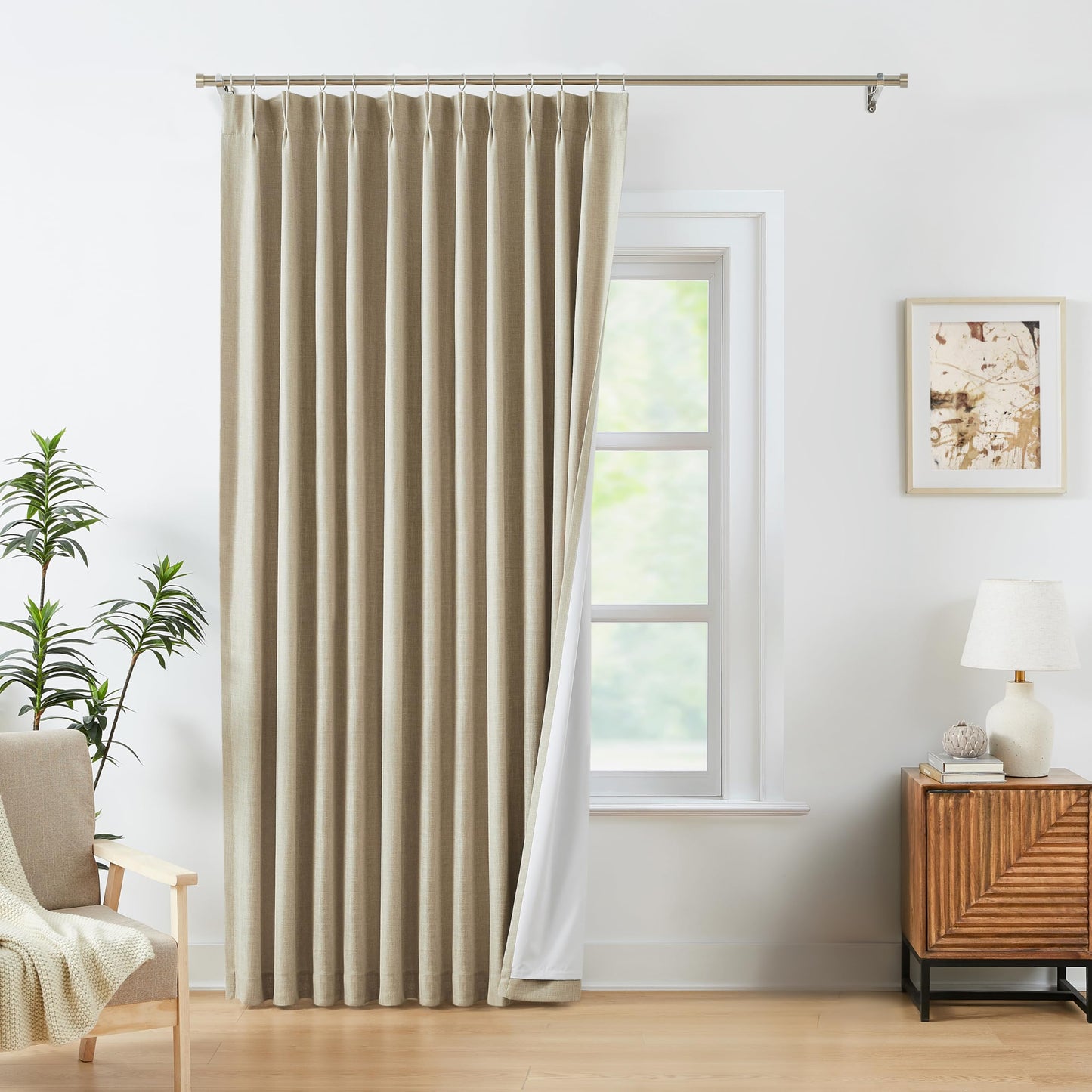 WEST LAKE Blackout Curtains 40x90" Blue, 2 Panels