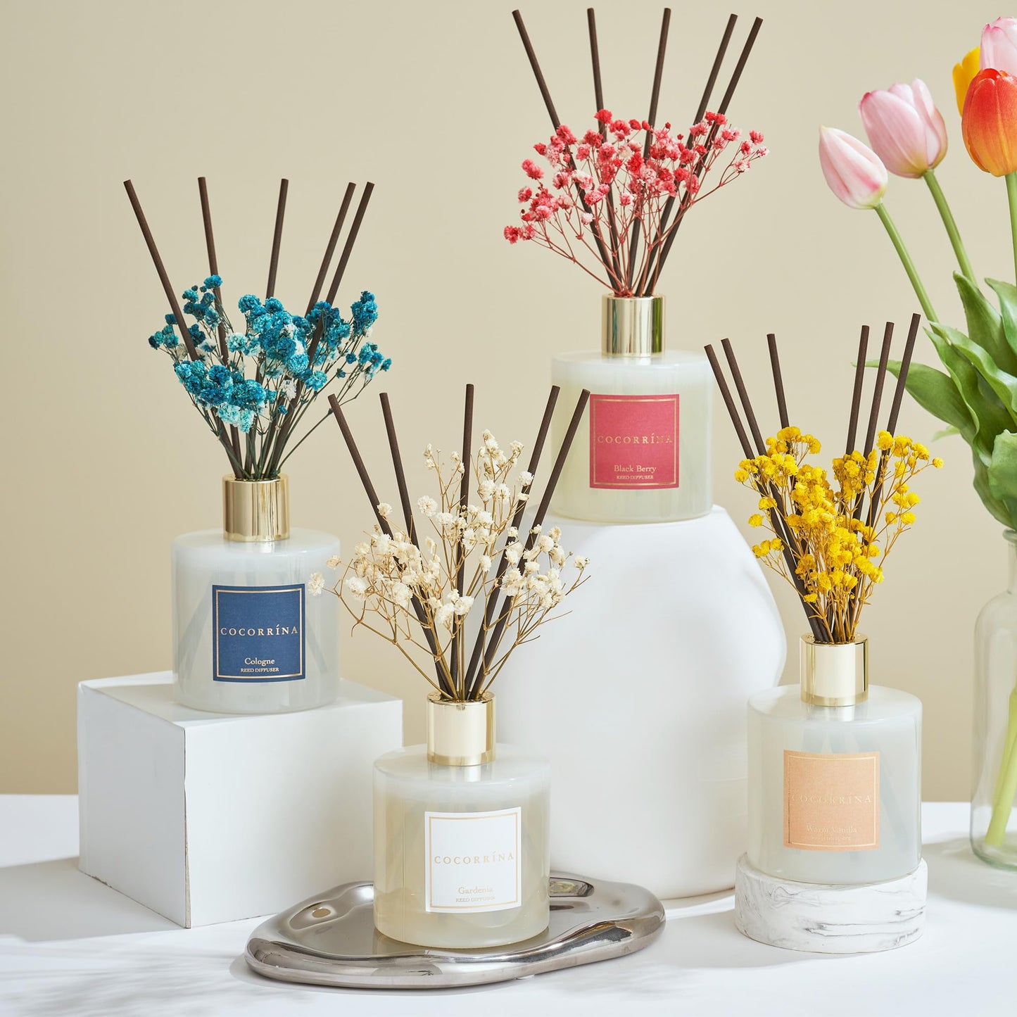 Cocorrína Clean Linen Reed Diffuser 6.7oz