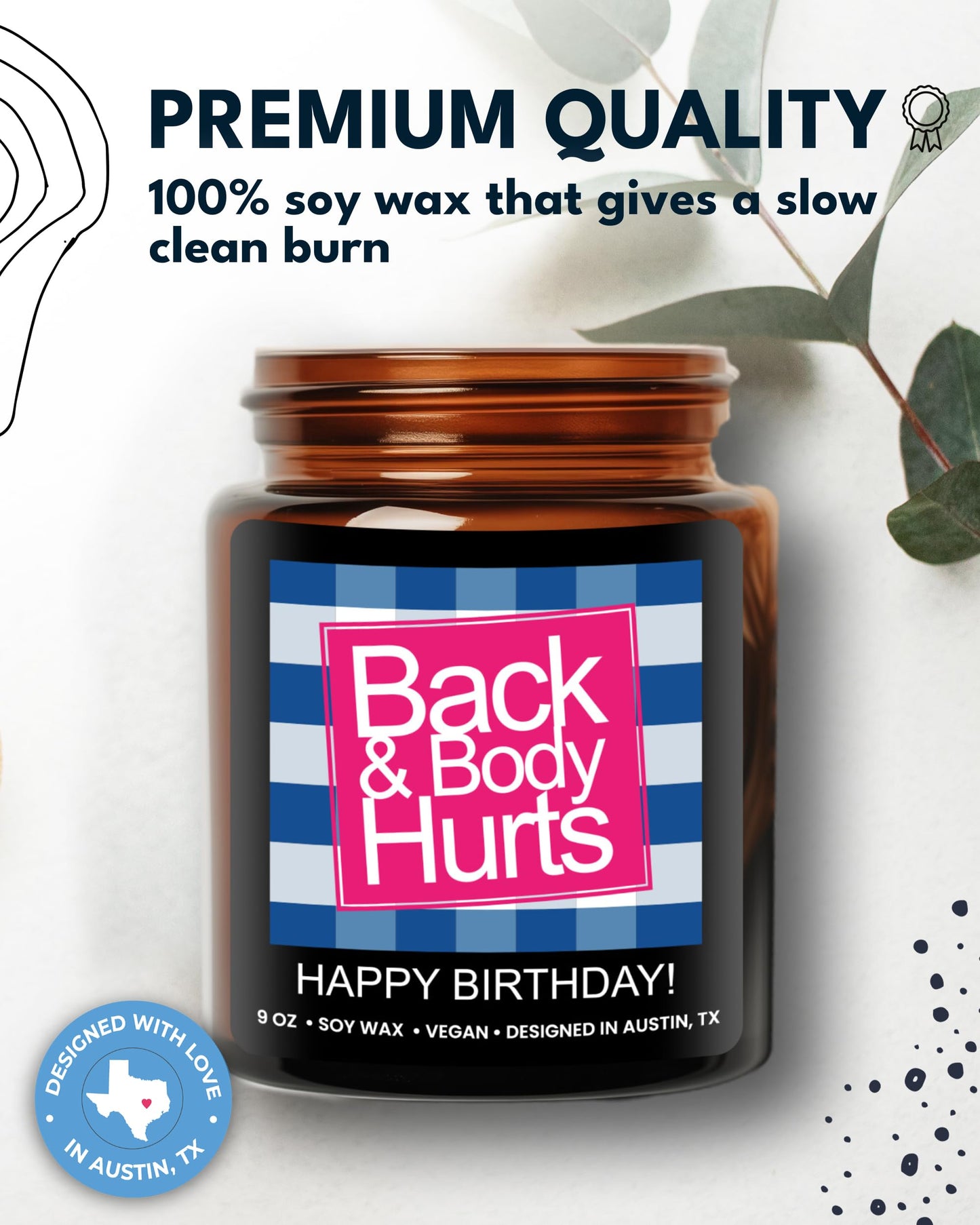 Funny Happy Birthday Candle