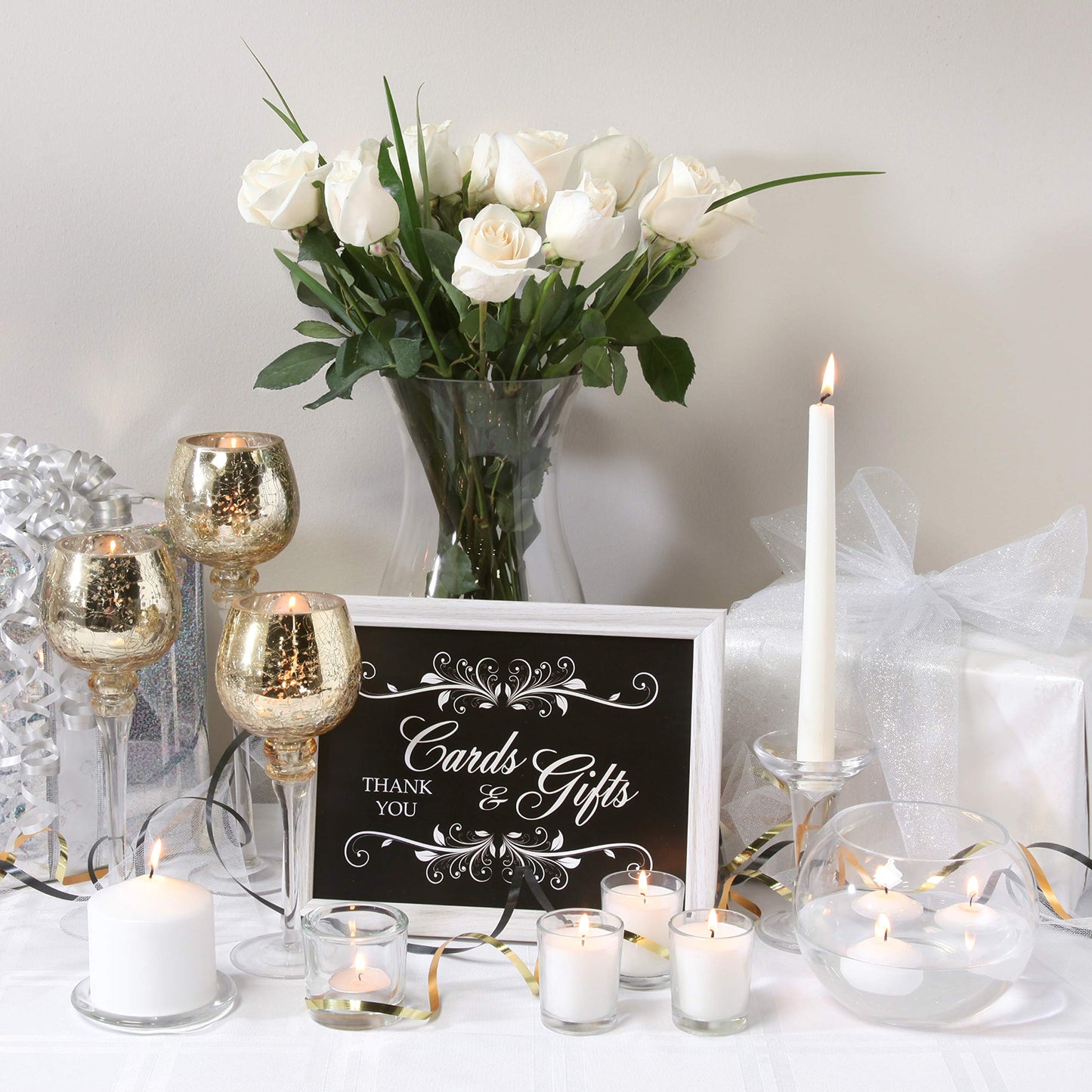 Hosley 240 Ivory Votive Candles