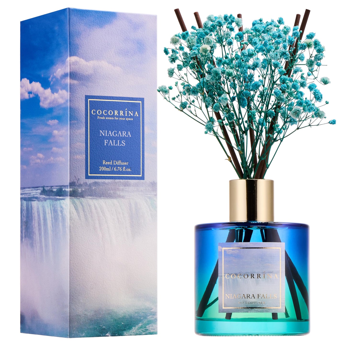Cocorrína Clean Linen Reed Diffuser 6.7oz