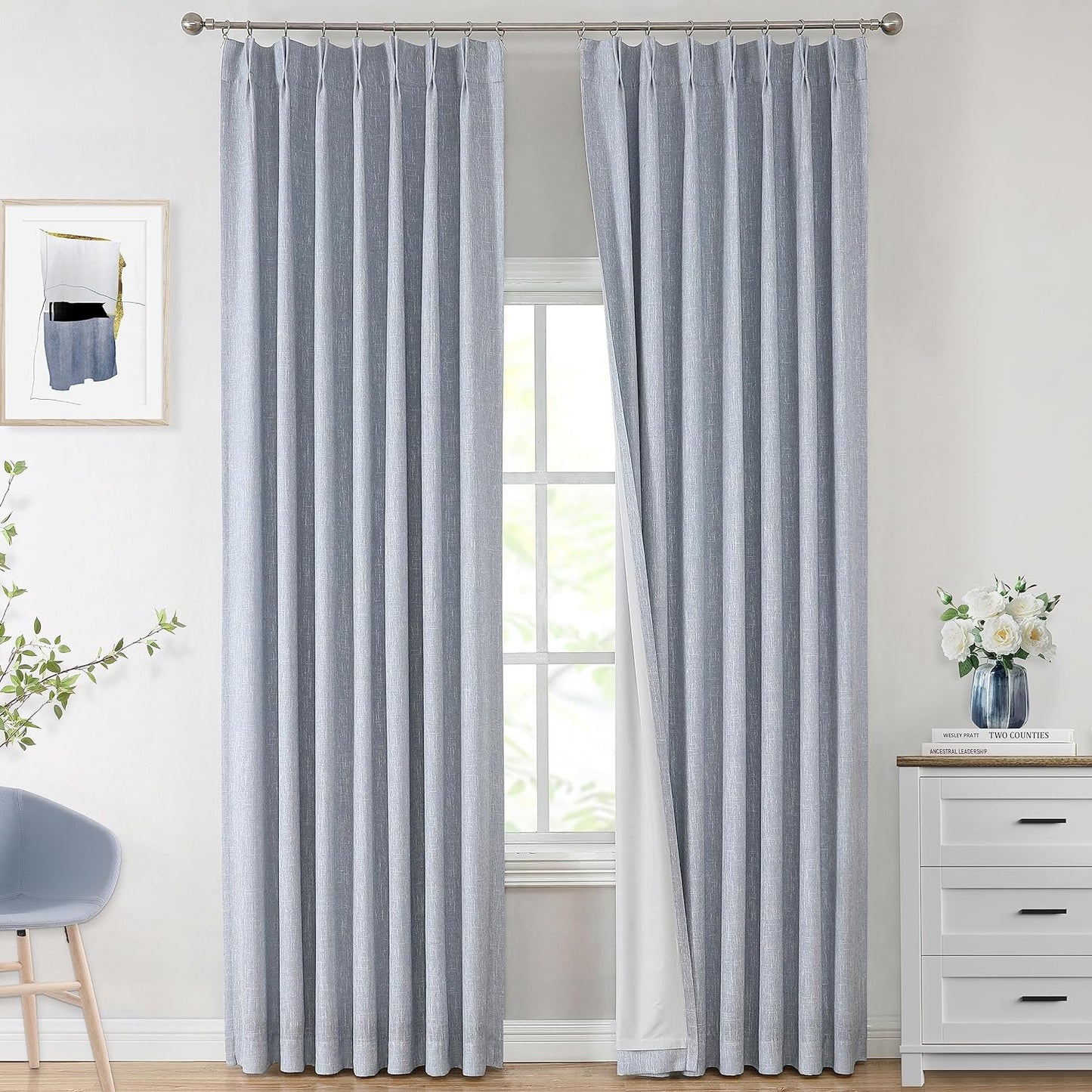 Vision Home Blackout Curtains 40x84" 2 Panels