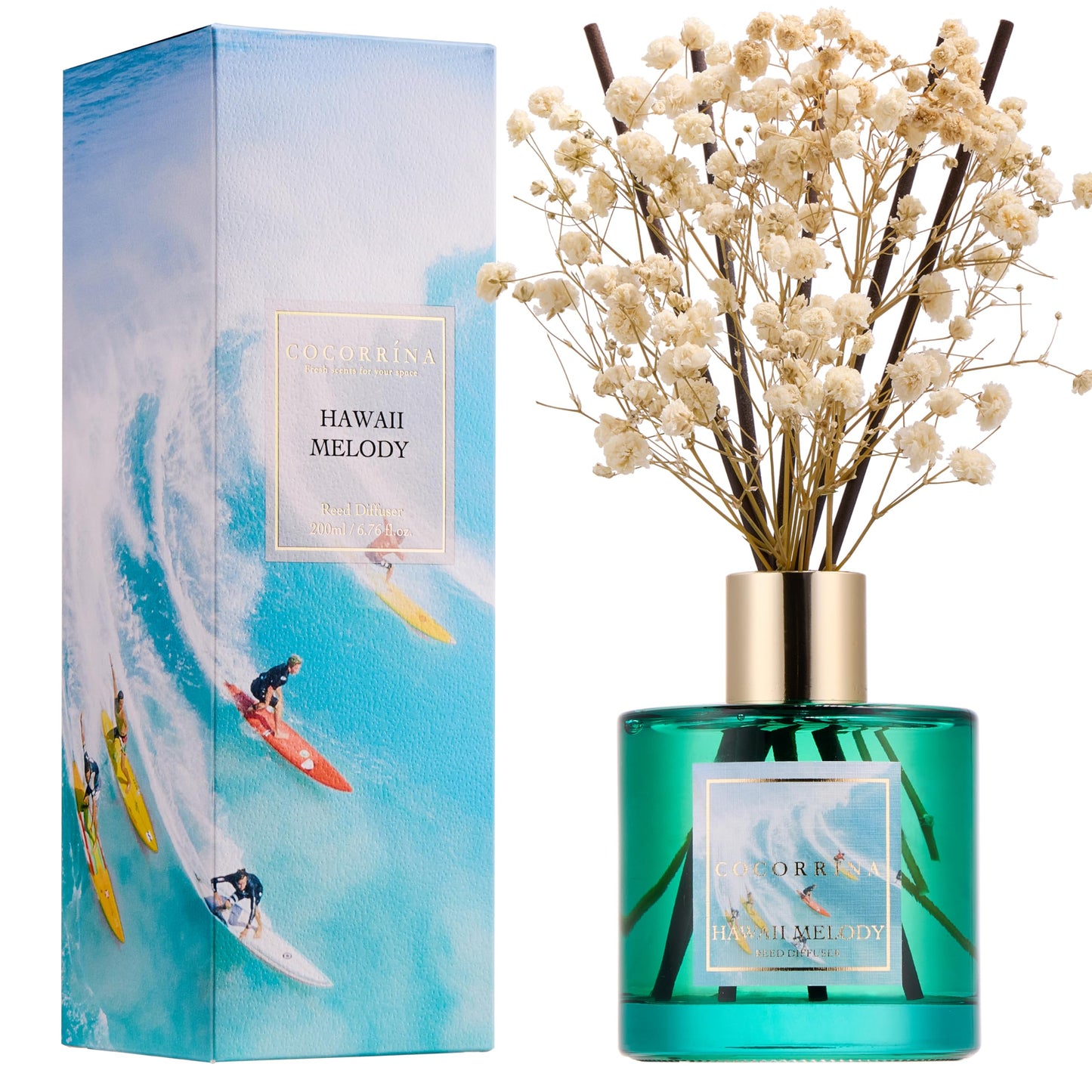 Cocorrína Clean Linen Reed Diffuser 6.7oz