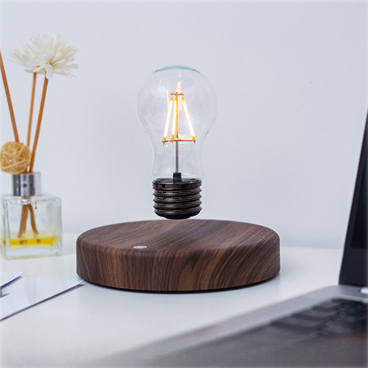 Levitating Bulb Lamp