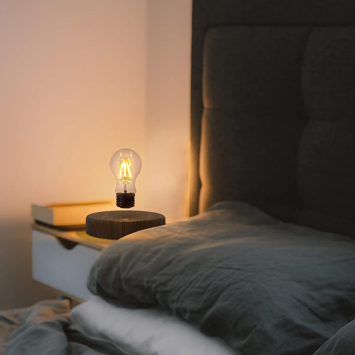 Levitating Bulb Lamp