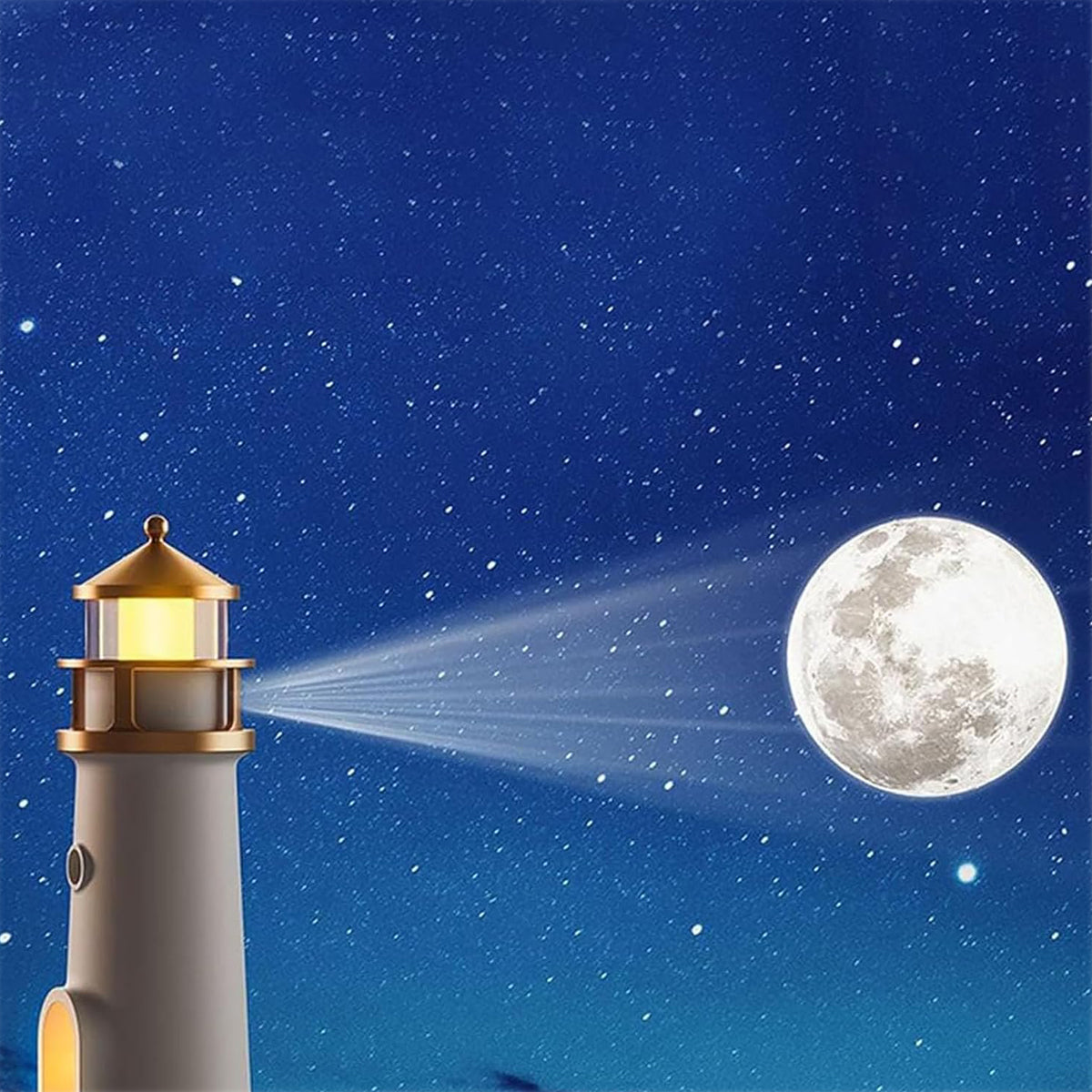 Moon Lamp Projector Night Light