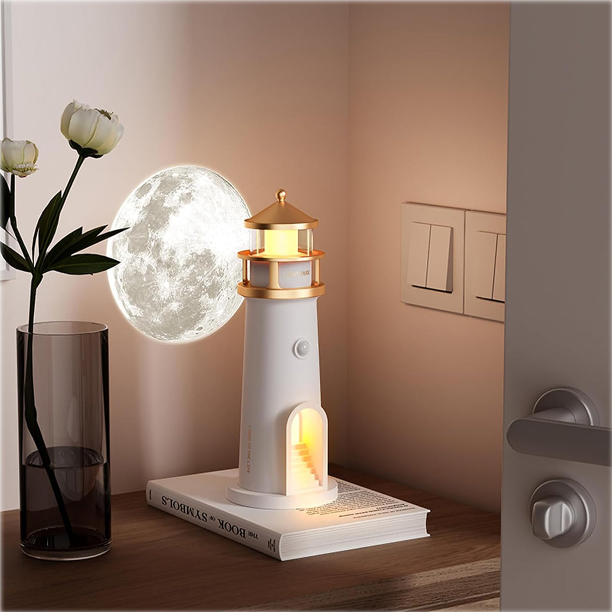 Moon Lamp Projector Night Light
