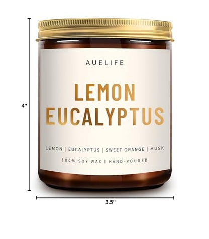 Auelife 4-Pack Fall Scented Candles