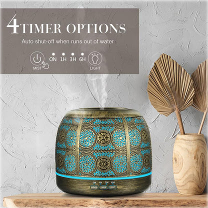 500ml Metal Essential Oil Diffuser