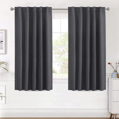H.VERSAILTEX Blackout Curtains 52x84, 2 Panels