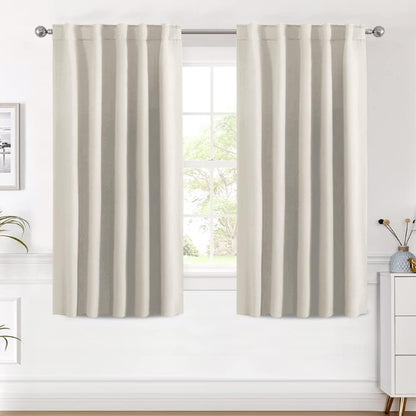 H.VERSAILTEX Blackout Curtains 52x84, 2 Panels