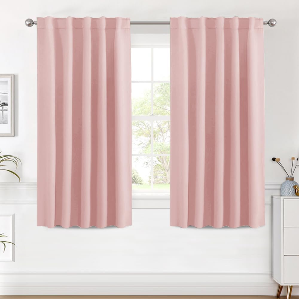H.VERSAILTEX Blackout Curtains 52x84, 2 Panels