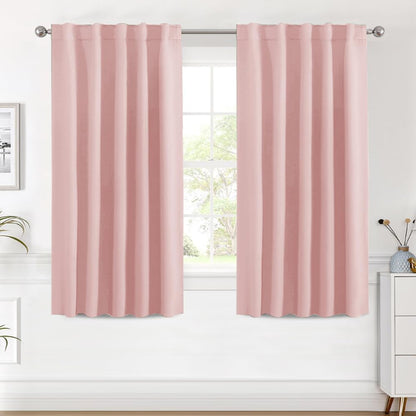 H.VERSAILTEX Blackout Curtains 52x84, 2 Panels