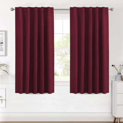 H.VERSAILTEX Blackout Curtains 52x84, 2 Panels